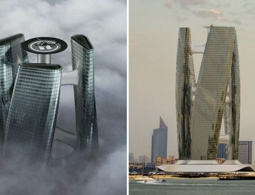 El rascacielos eólico que genera electricidad